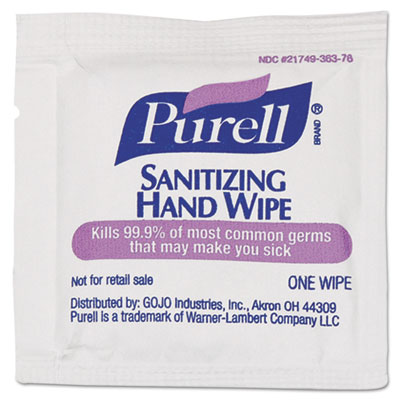 Gojo 9020-4M Purell Sanitizing Hand Wipes