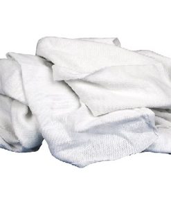 American Textile White Flannel rags 50lb